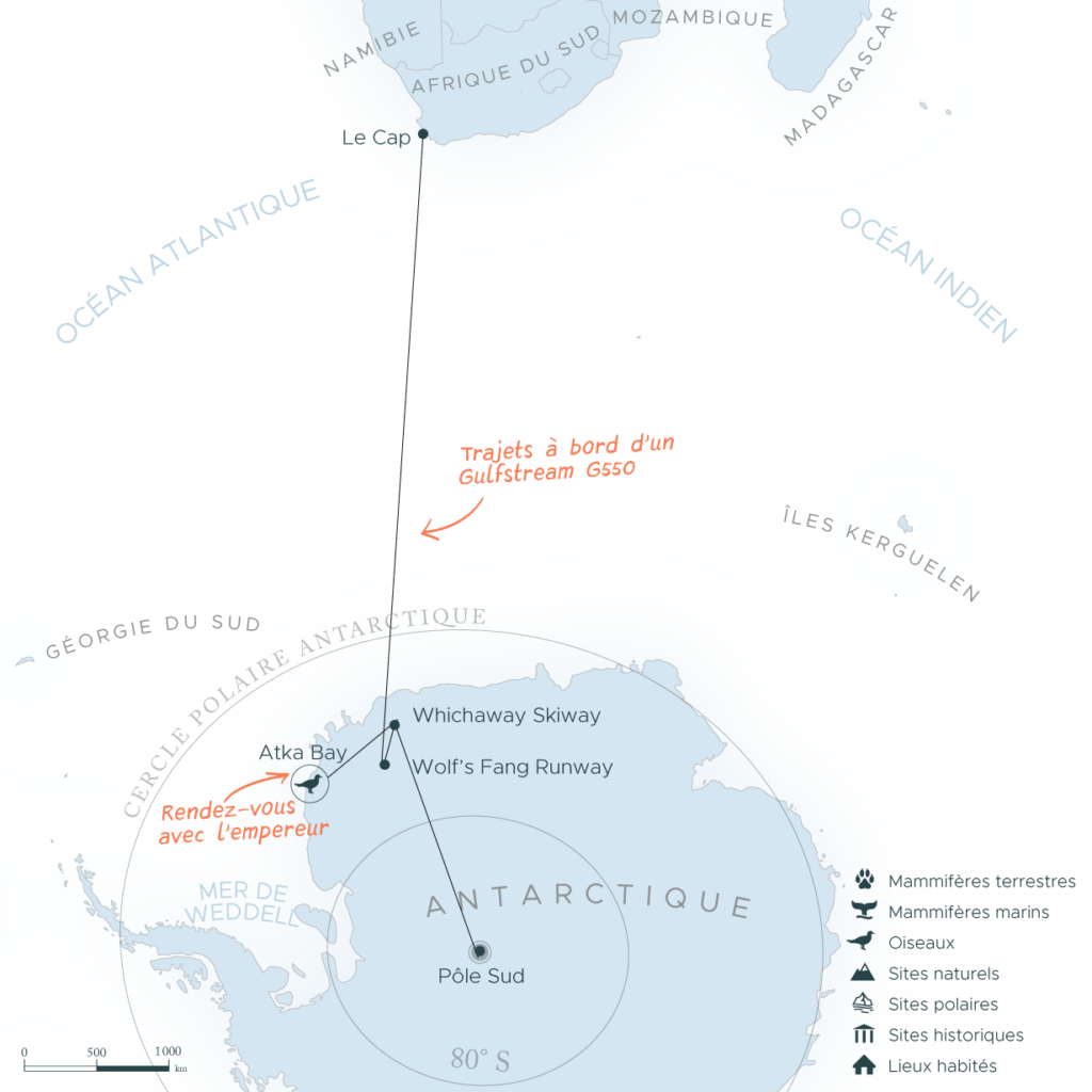 antarctique-pole-sud Carte expedition au pole sud | Les Mondes Polaires