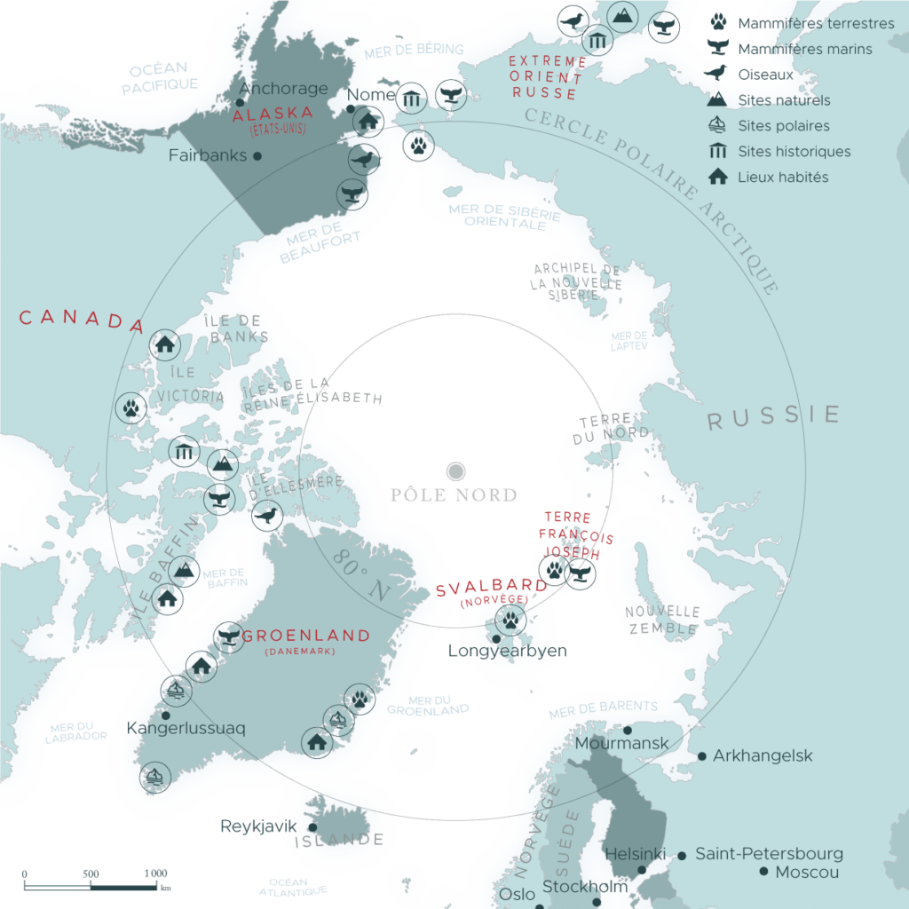 Les principales régions du Grand Nord faune, histoire, climat et topographie Les principales régions du Grand Nord faune, histoire, climat et topographie